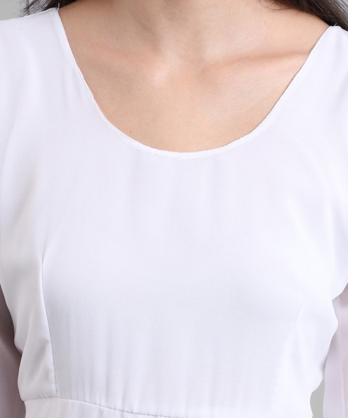 raabta fashion white plain fit