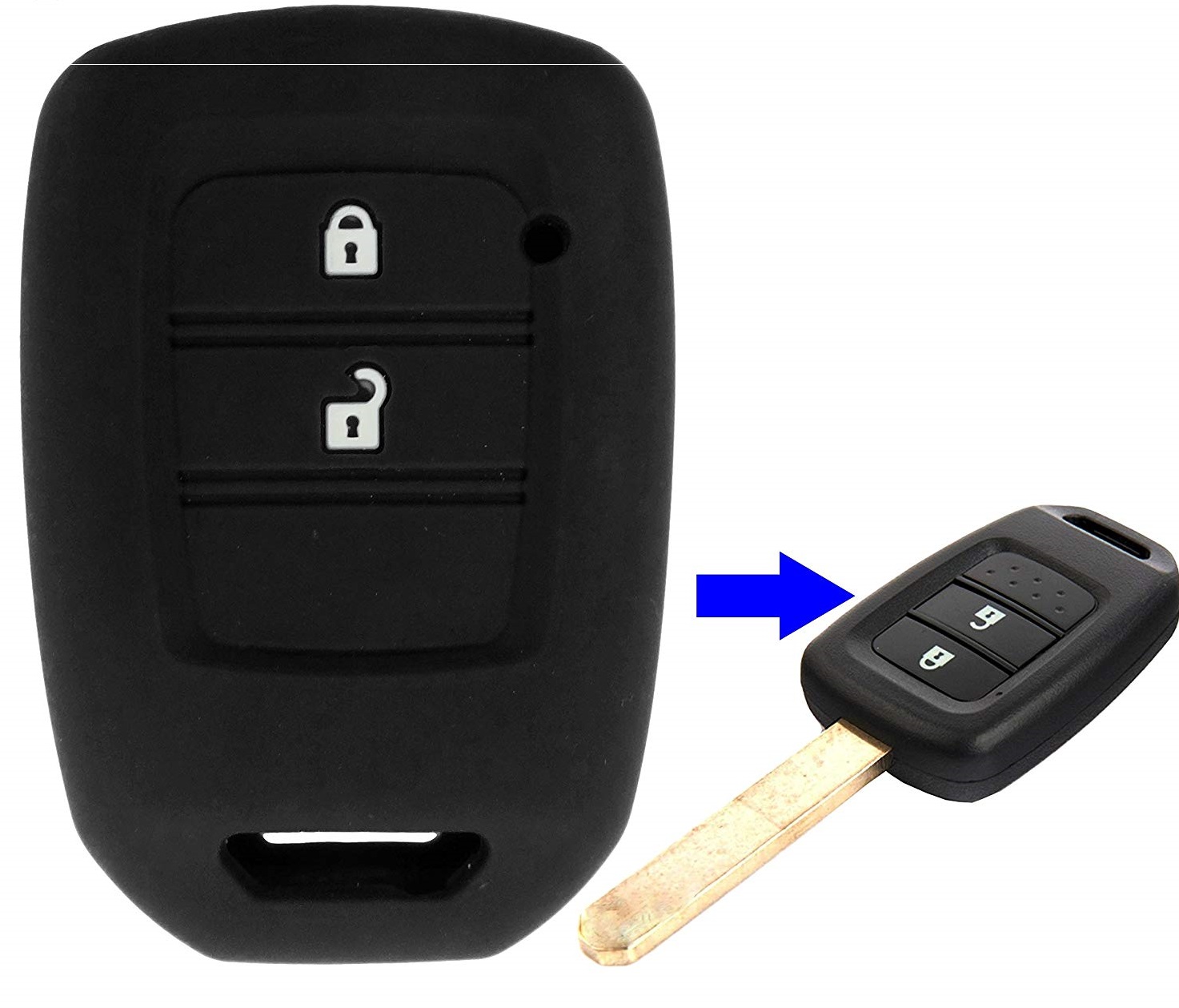 Buy Jadebin Silicone Key Cover for New Renault DusterRenault Kwid Car