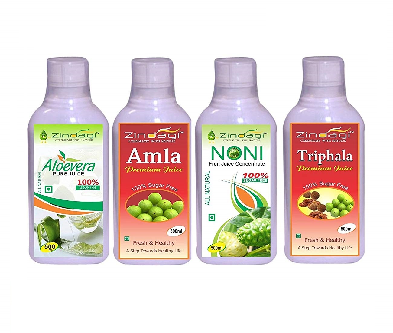 Buy Zindagi Triphala Juice, Amla Juice, Aloevera Juice Sugrafree