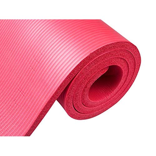 Buy IRIS Fitness Nonslip Pilates Extra Long Yoga Mat (173 cm X 61 cm X 20 mm) Online ₹1399