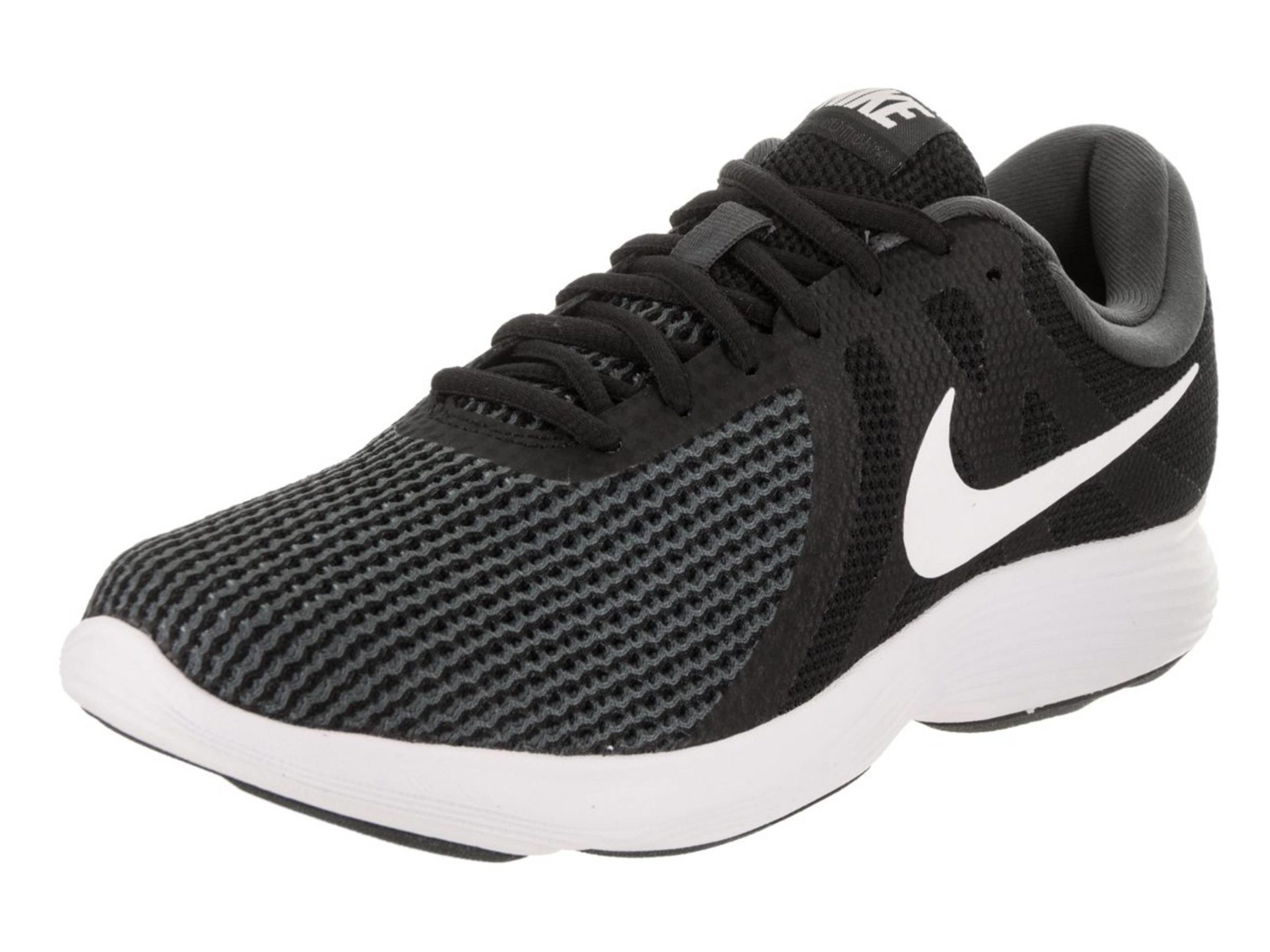 mens black nike walking shoes