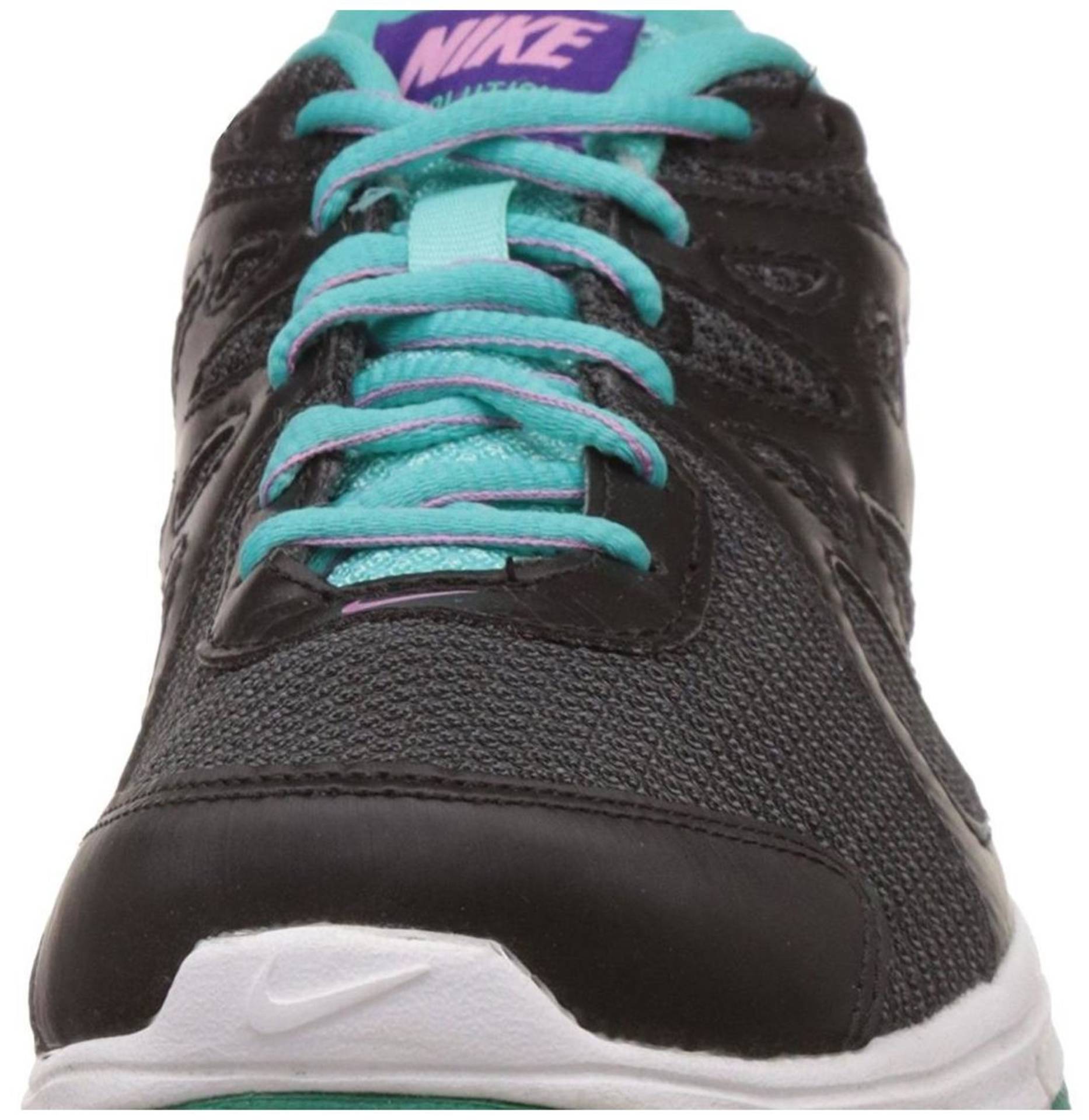 solid black nikes womens