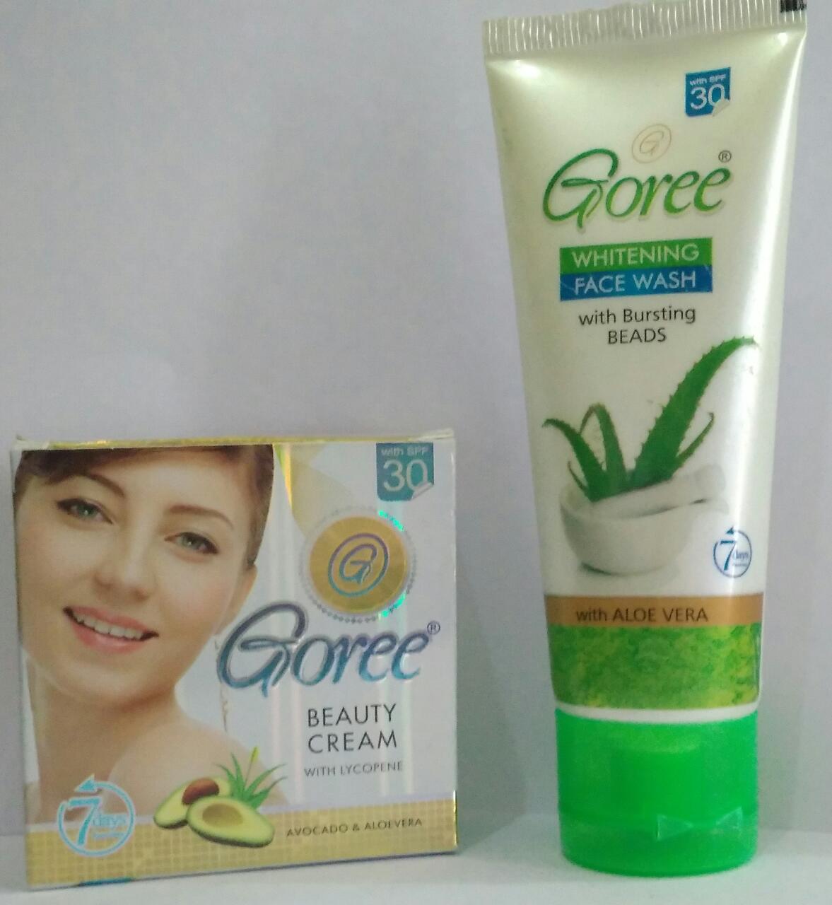 Buy ORIGINAL GOREE CREAM WITH ORIGINAL GOREE FACE WASH 100 RESULT BEST DEAL Online ₹580 from