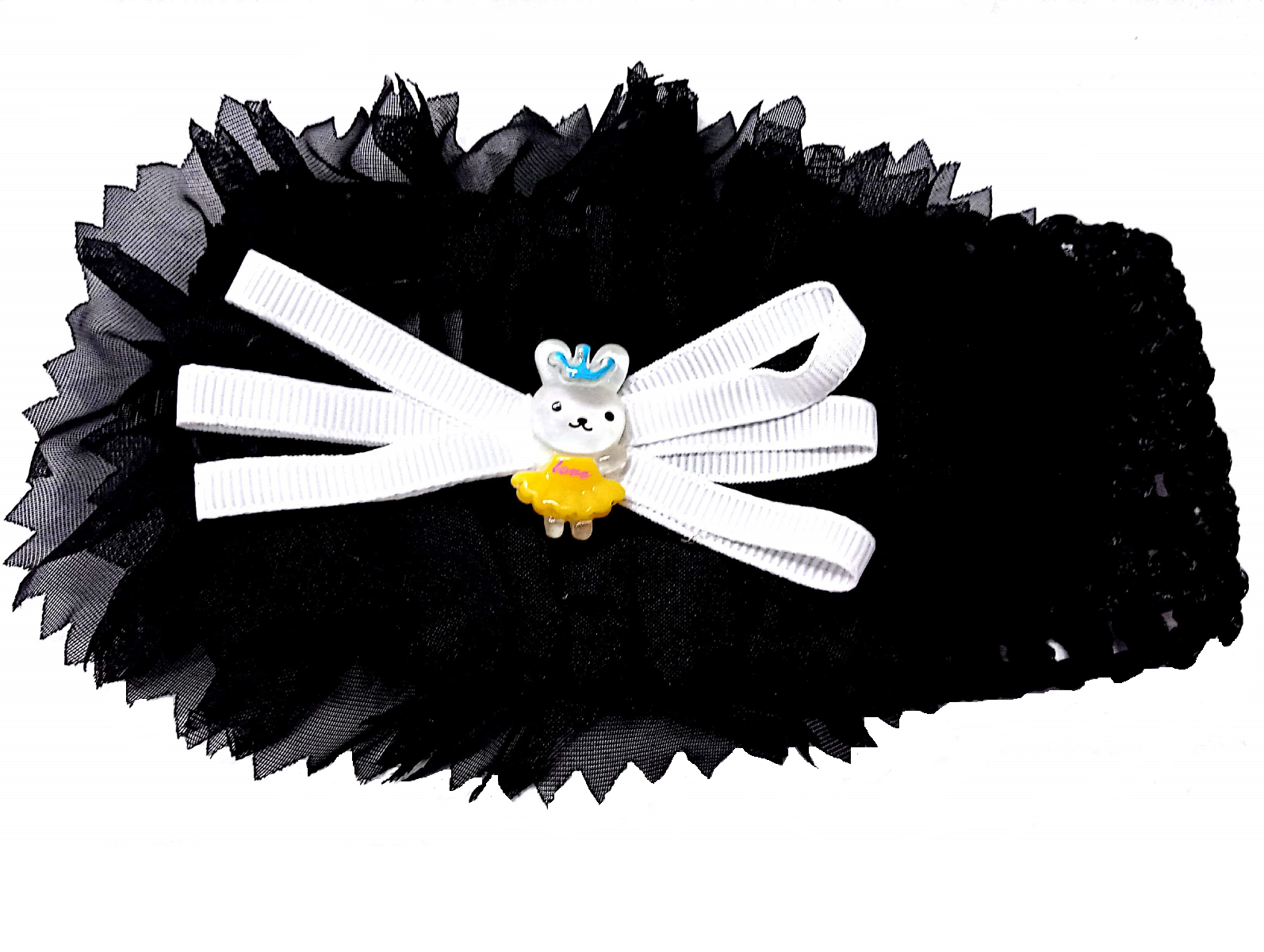Buy Proplady Floral Cutwork Headband (Black Color) Baby Girl