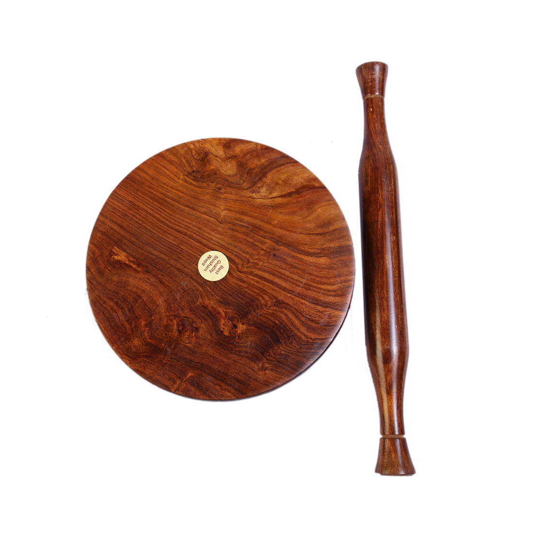 Buy Phirk Craft Wooden Rolling Pin and Chakla Board/ Mango Wood Chakla