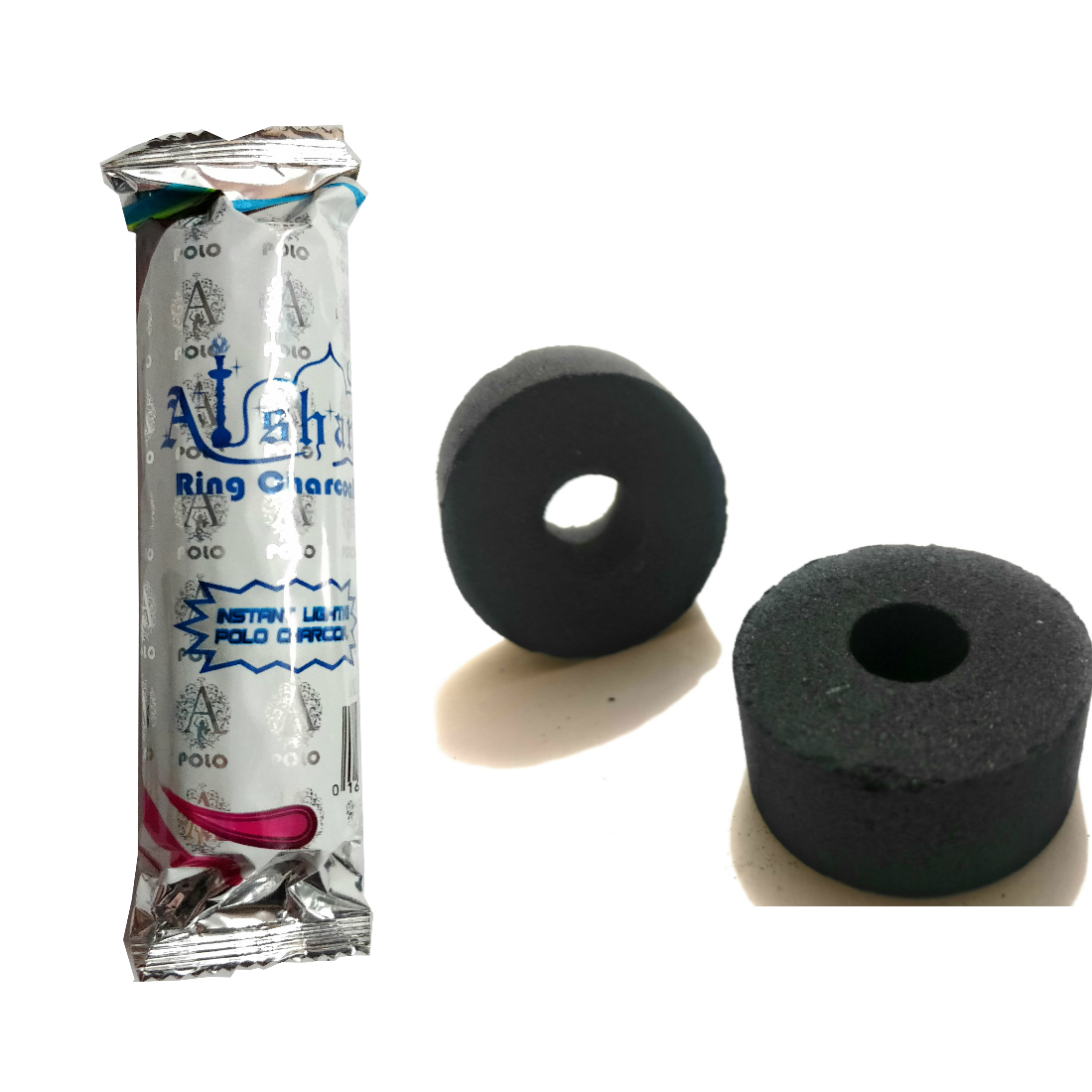 Buy Alshan Premium Hookah Magic Coal Pack of 8 (80 Discs) Online