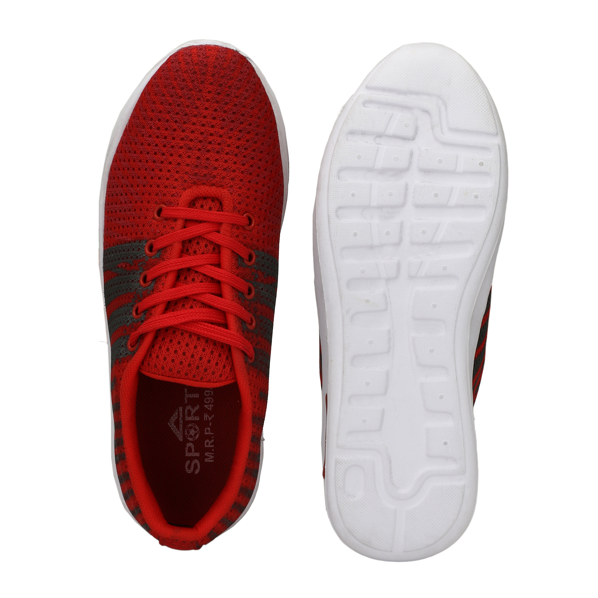 Buy sneakers carnival red addi shoe for mens Online @ ₹499 from ShopClues