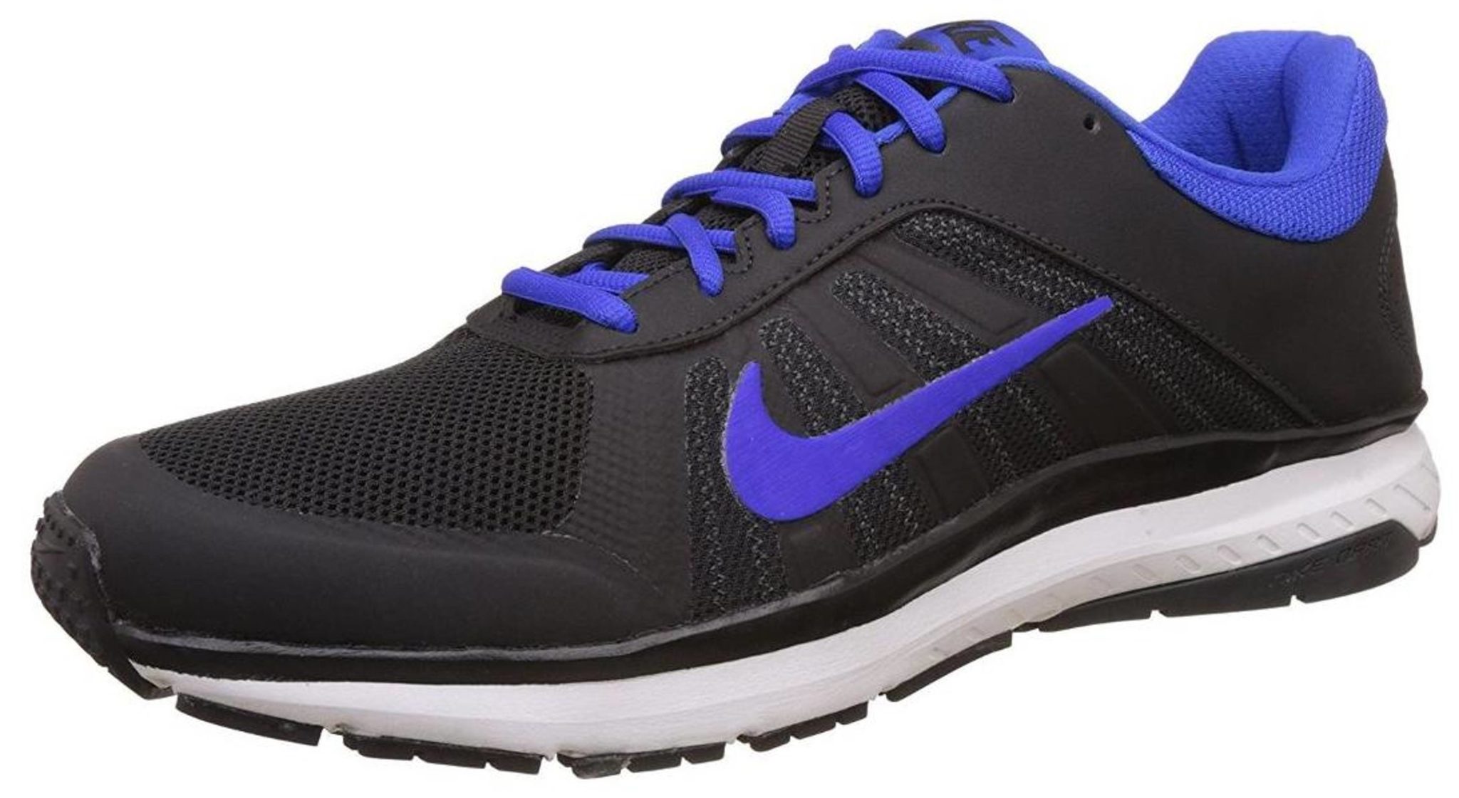 nike men black dart 12 msl running shoes