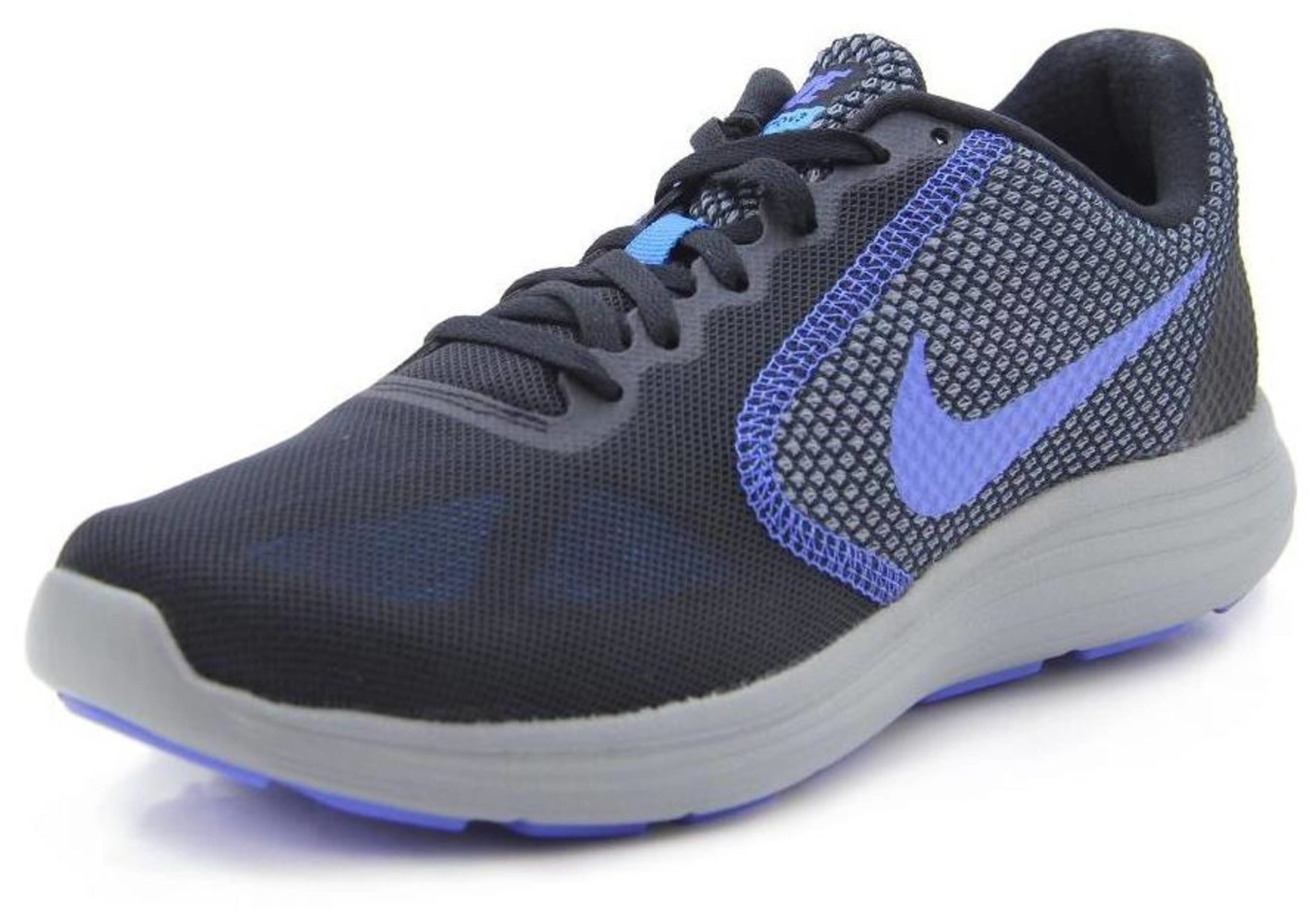 Buy Nike Mens Revolution 3 Black Running Shoes Online @ ₹2769 from ...