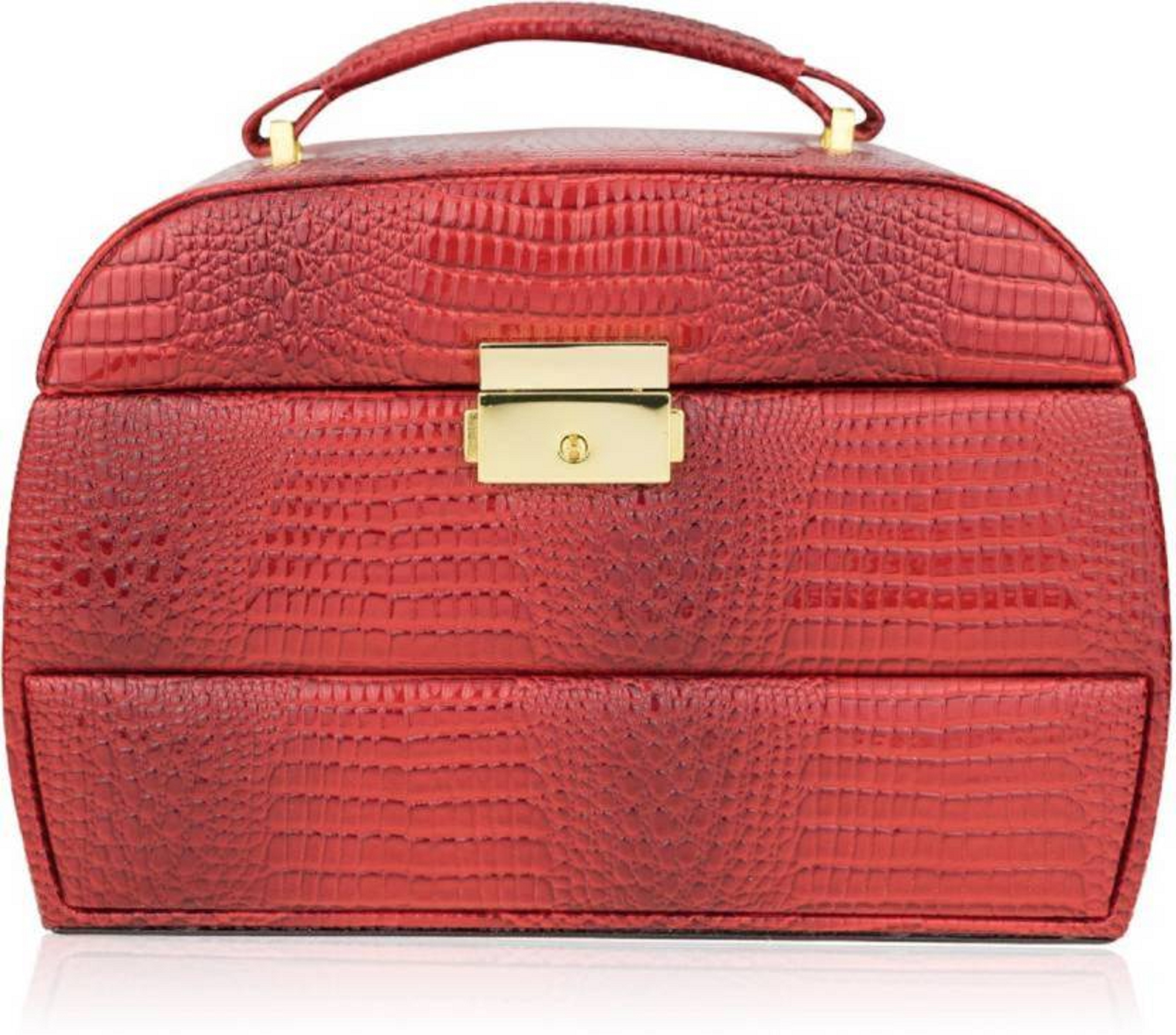 Buy ZEVORA Designer1 Makeup, Jewellery, Multi Purpose Vanity Box Jewellery Box Vanity Box (Red