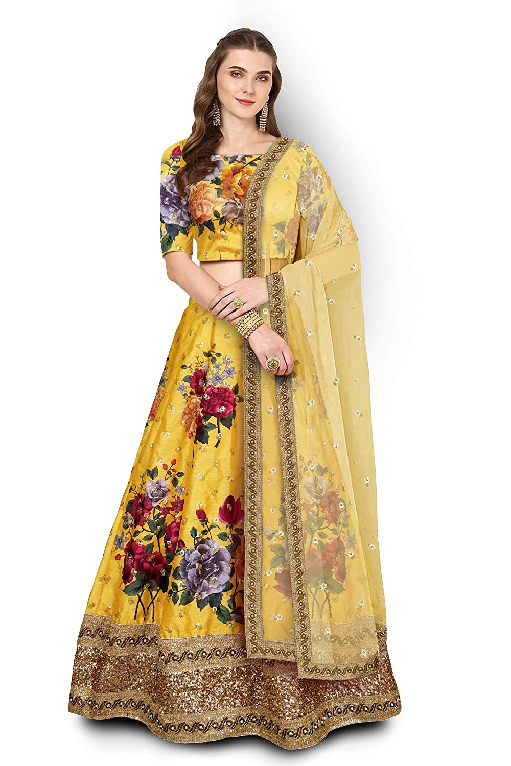 Buy Fotoablearc Womens Designer Lehengas Party Wear Gowns Lehenga Choli F 31freesize Online