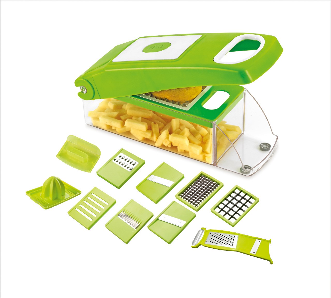 Buy 12 In 1 Vegetable Cutter Chopper Online ₹519 from ShopClues