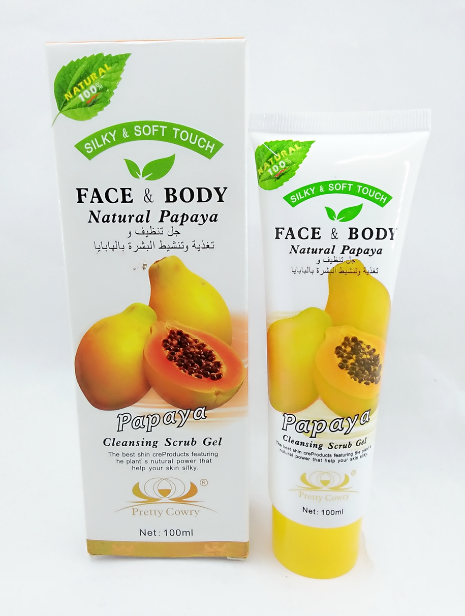 Buy Papaya Cleansing Scrub Gel Online ₹199 from ShopClues