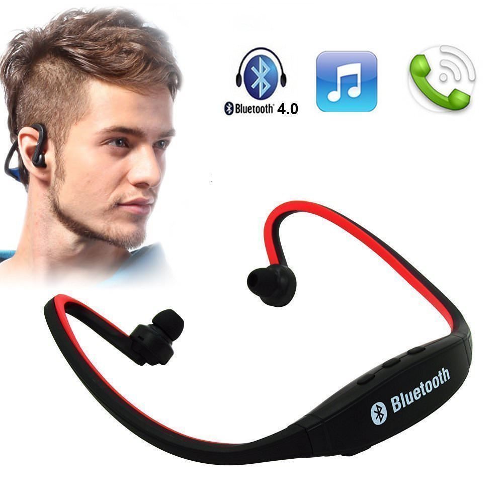 Buy Wireless Bluetooth Headphone BS19 In the Ear Sports Headphones