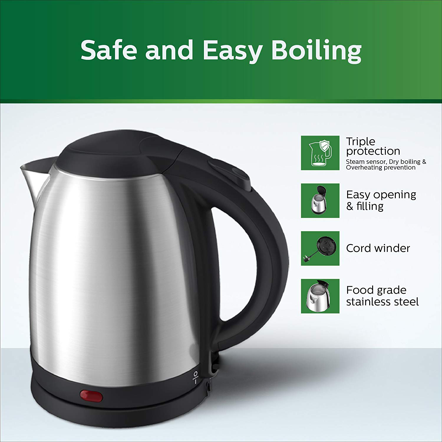 Buy Deals e Unique Electric Kettle Safe and Easy Boiling Automatic