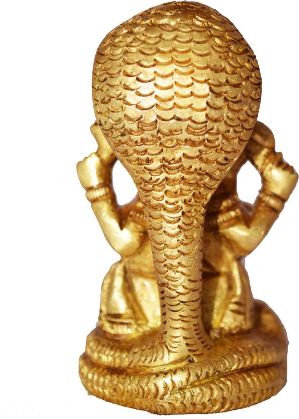 Buy Lord Ganesha Statue Sitting on Sheshnag Decorative Showpiece - 7.5 ...