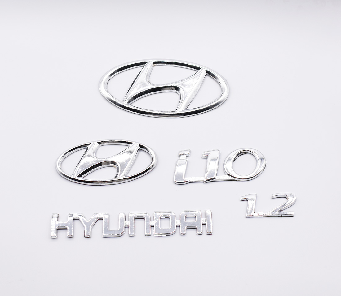 Buy Hyundai i10 Monogram Logo Emblem Kit Online @ ₹425 from ShopClues