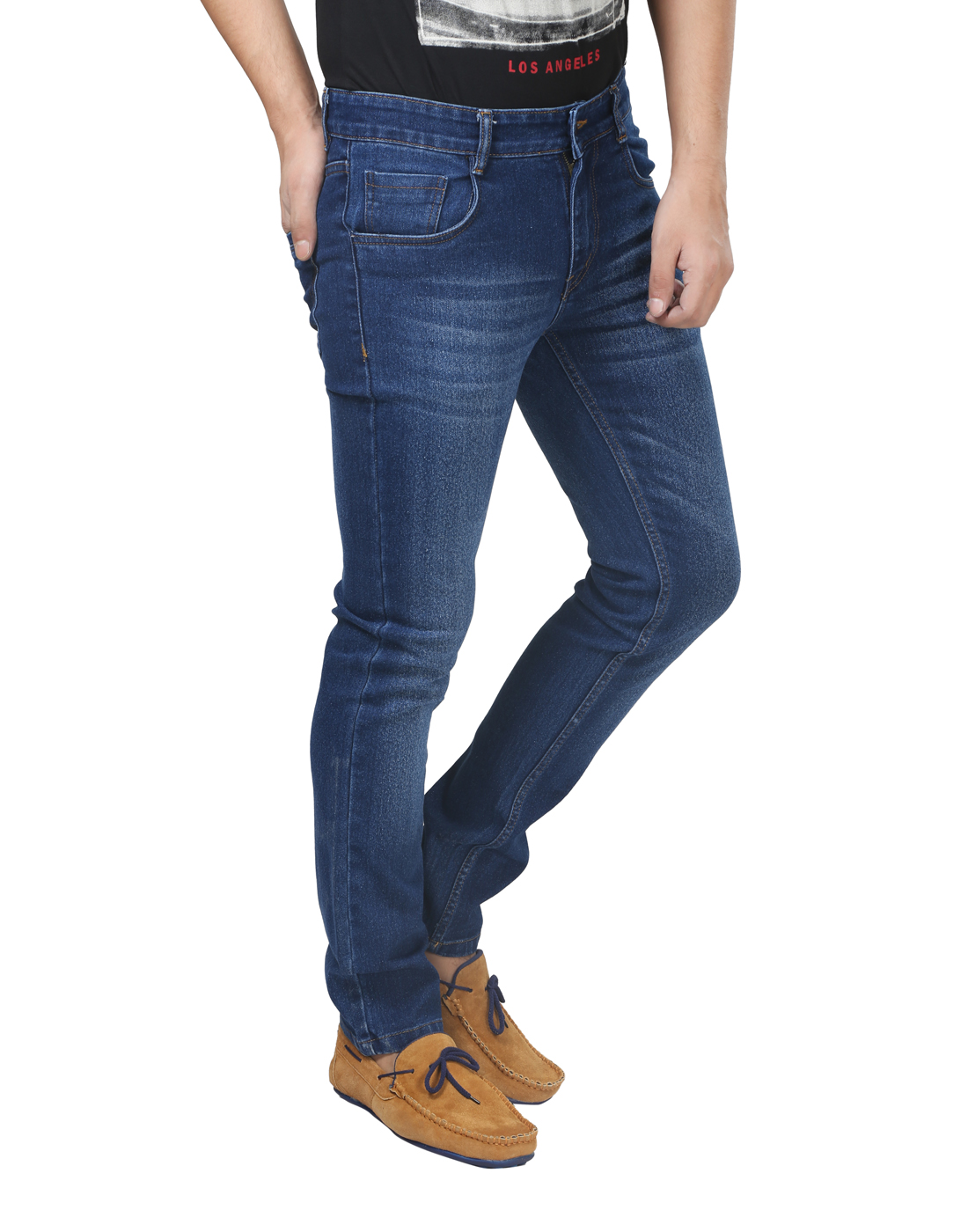 Buy Blue Men's Pack of 2 Regular Fit Green Jeans Online @ ₹1199 from ...