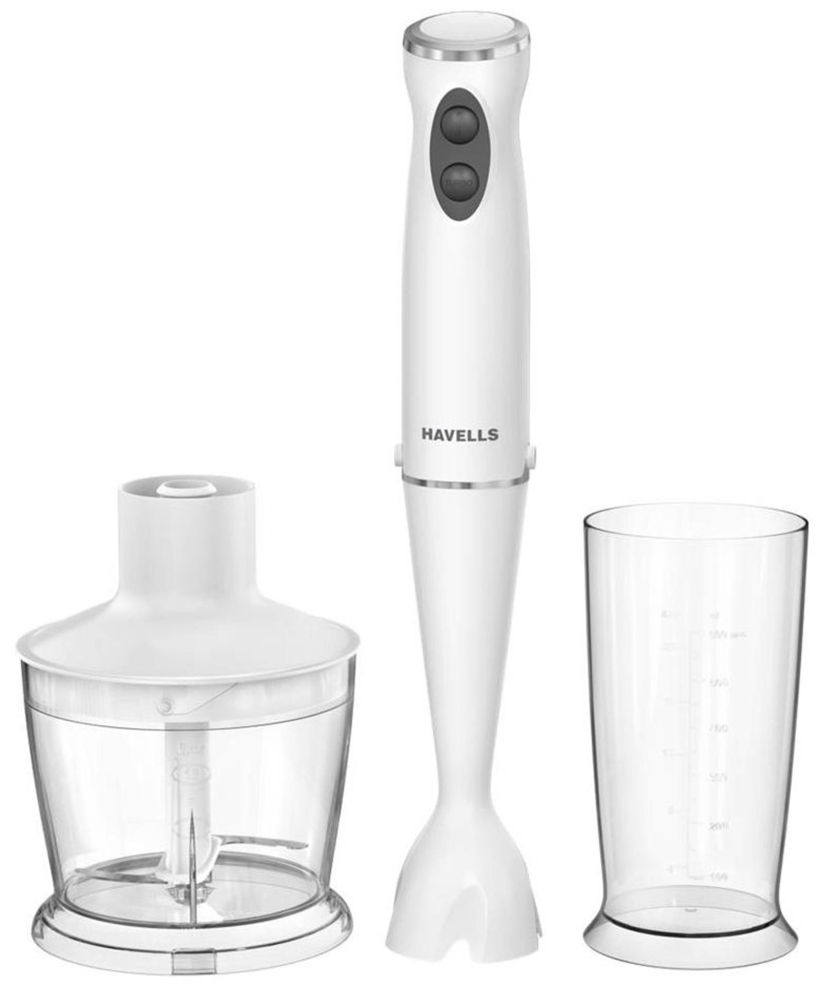 Buy Havells Power Blend 600 Watt with Chopper Hand Blender (White