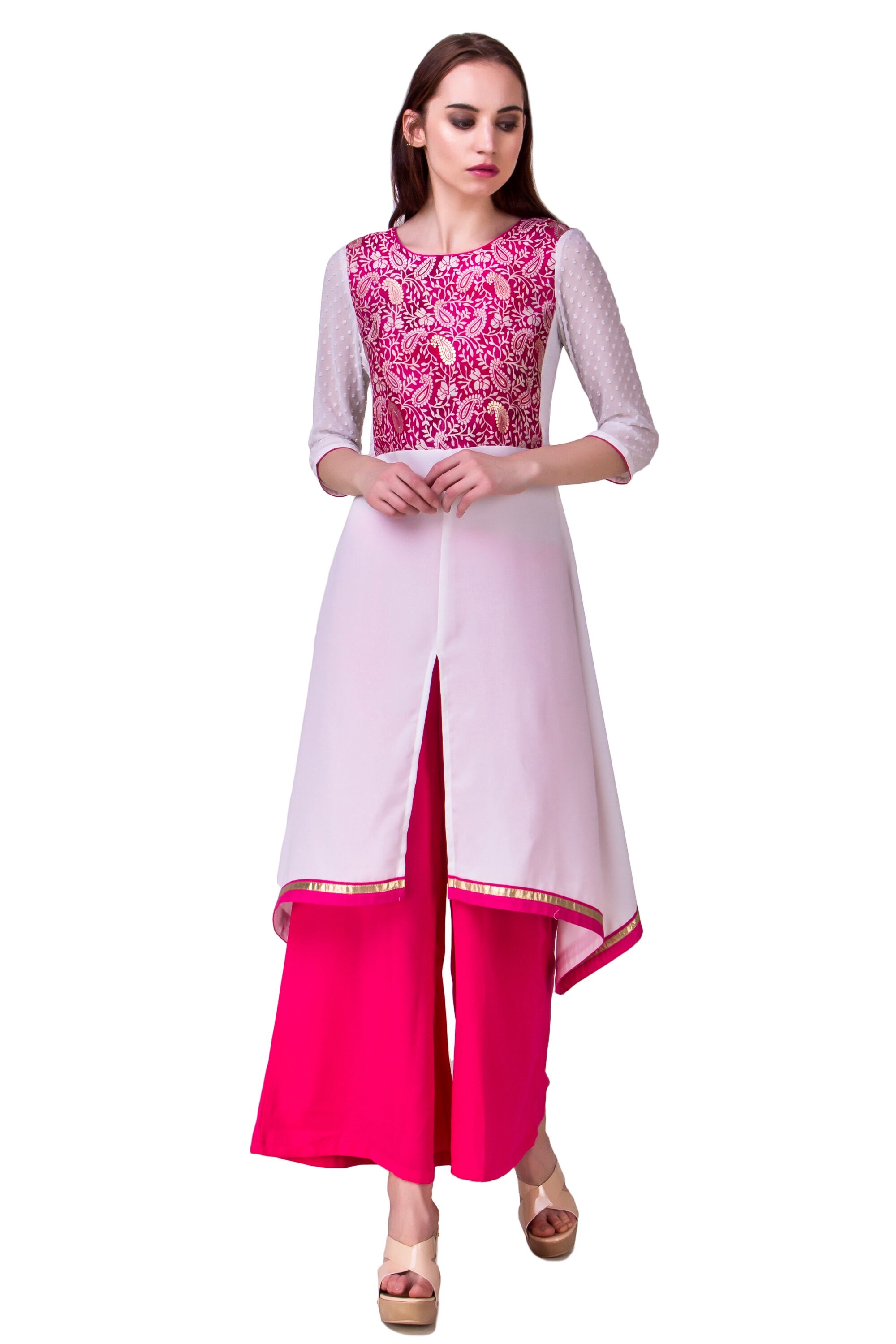 asymmetrical kurti