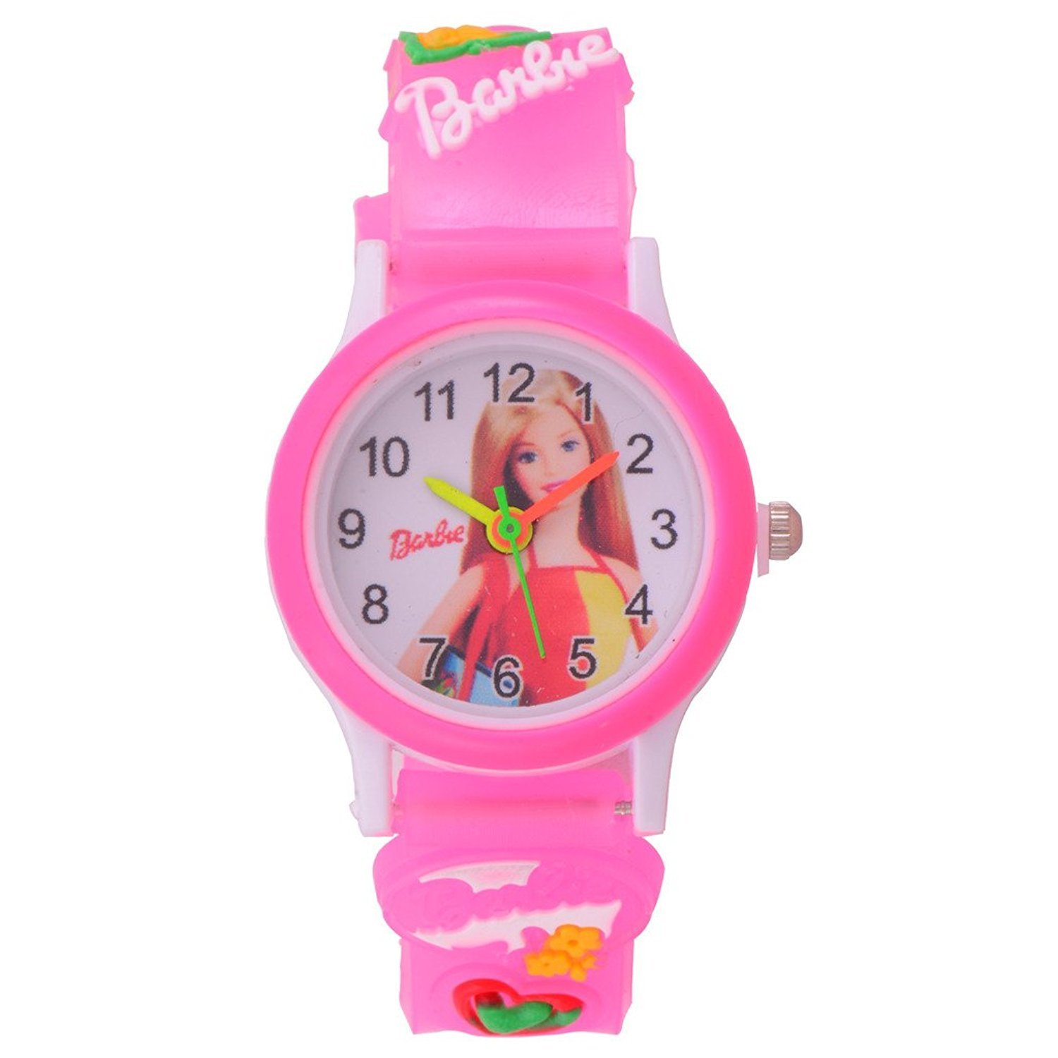 Buy Kids Barbie Wrist Watch pink color for Girl Online @ ₹149 from