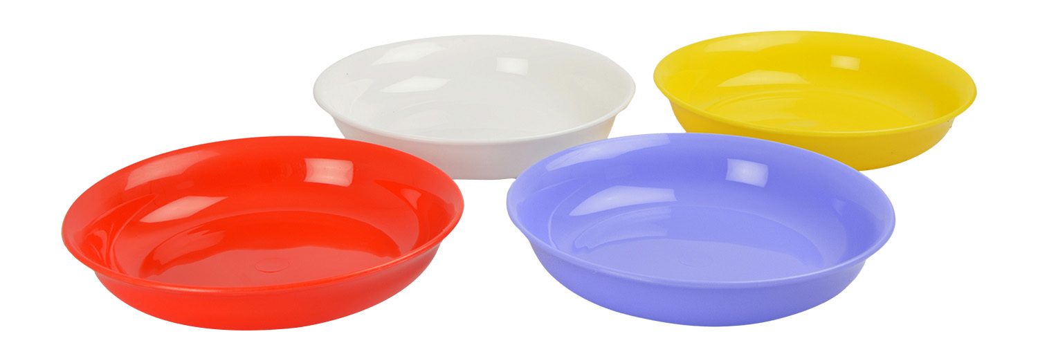Buy LIFE PLAST Polypropylene Round Microwave Safe Soup Bowls & Plates