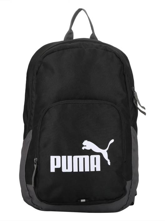 Buy Puma Phase Black Backpack Online @ ₹999 from ShopClues