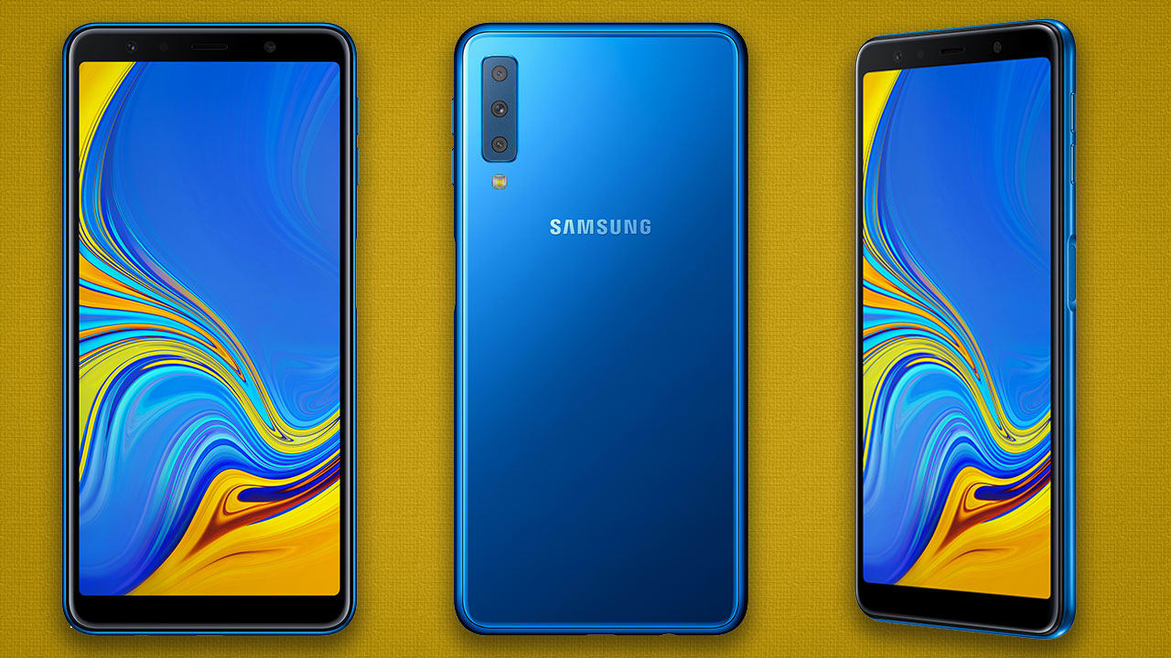 samsung a7 2018 triple camera