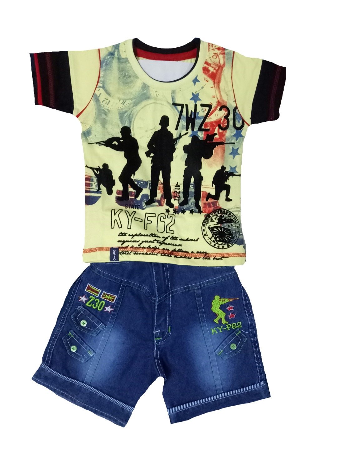 Buy Boys tshirt pant set Online @ ₹725 from ShopClues