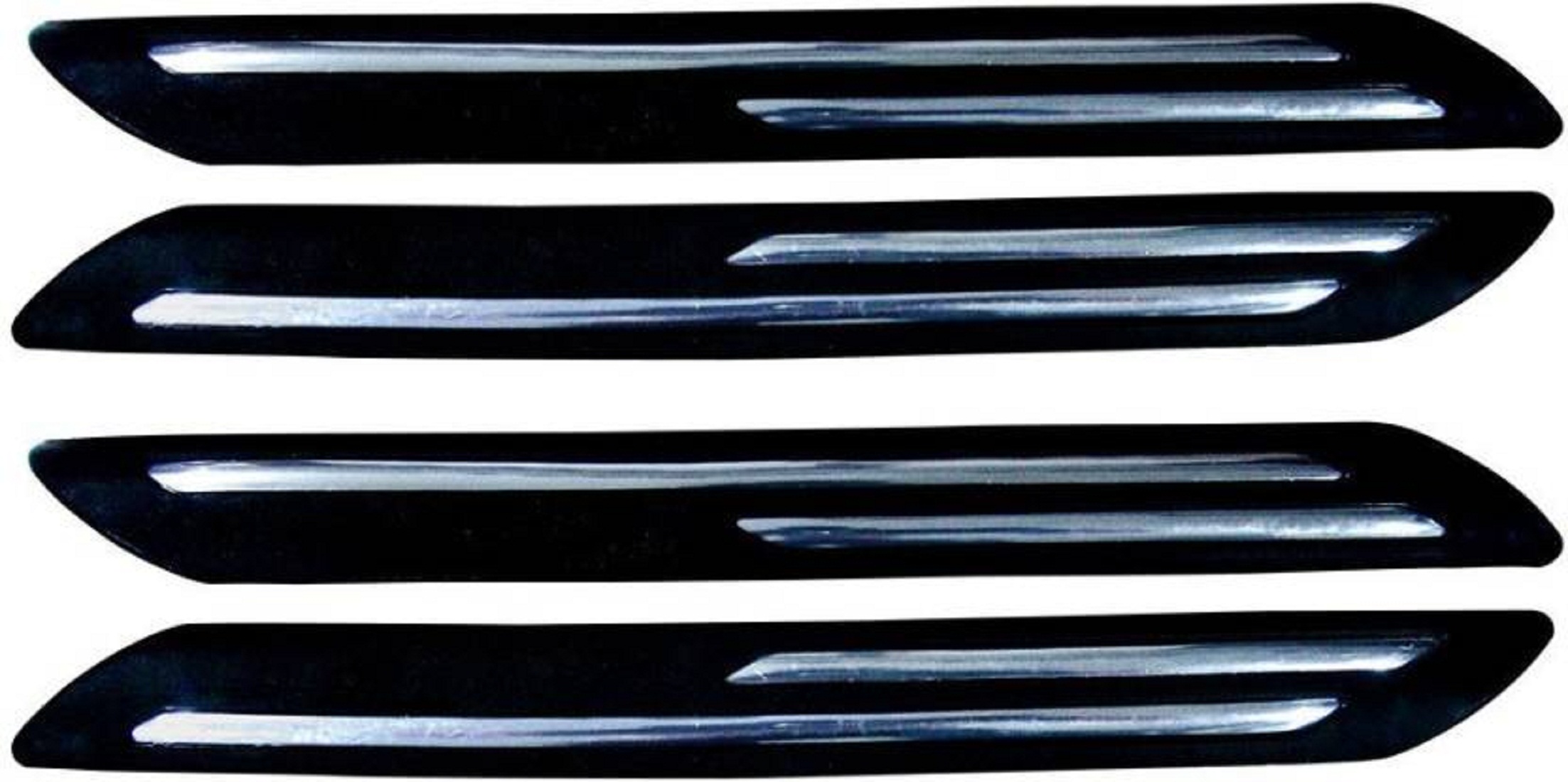 Buy Gromaa Bumper.16 Set of 4 Car Bumper Protector Guard Plastic Single