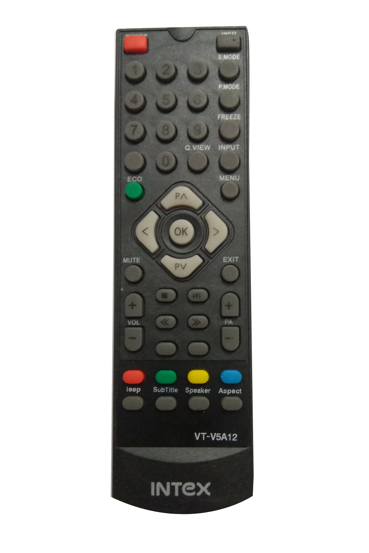 Buy intex 2616 tunning home theater remote control Online ₹299 from
