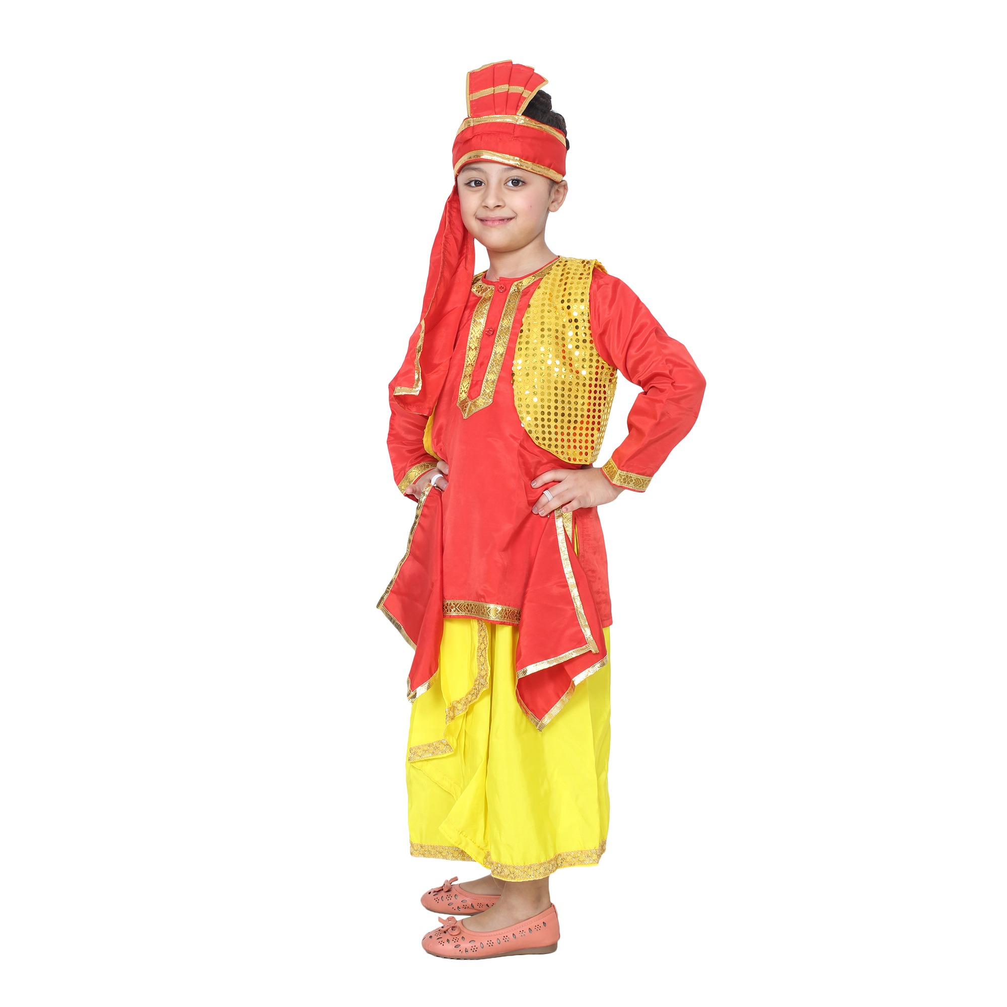 Buy Punabi boy Punjabi Dress Culture Kids Costume Fancy Dress Online ...