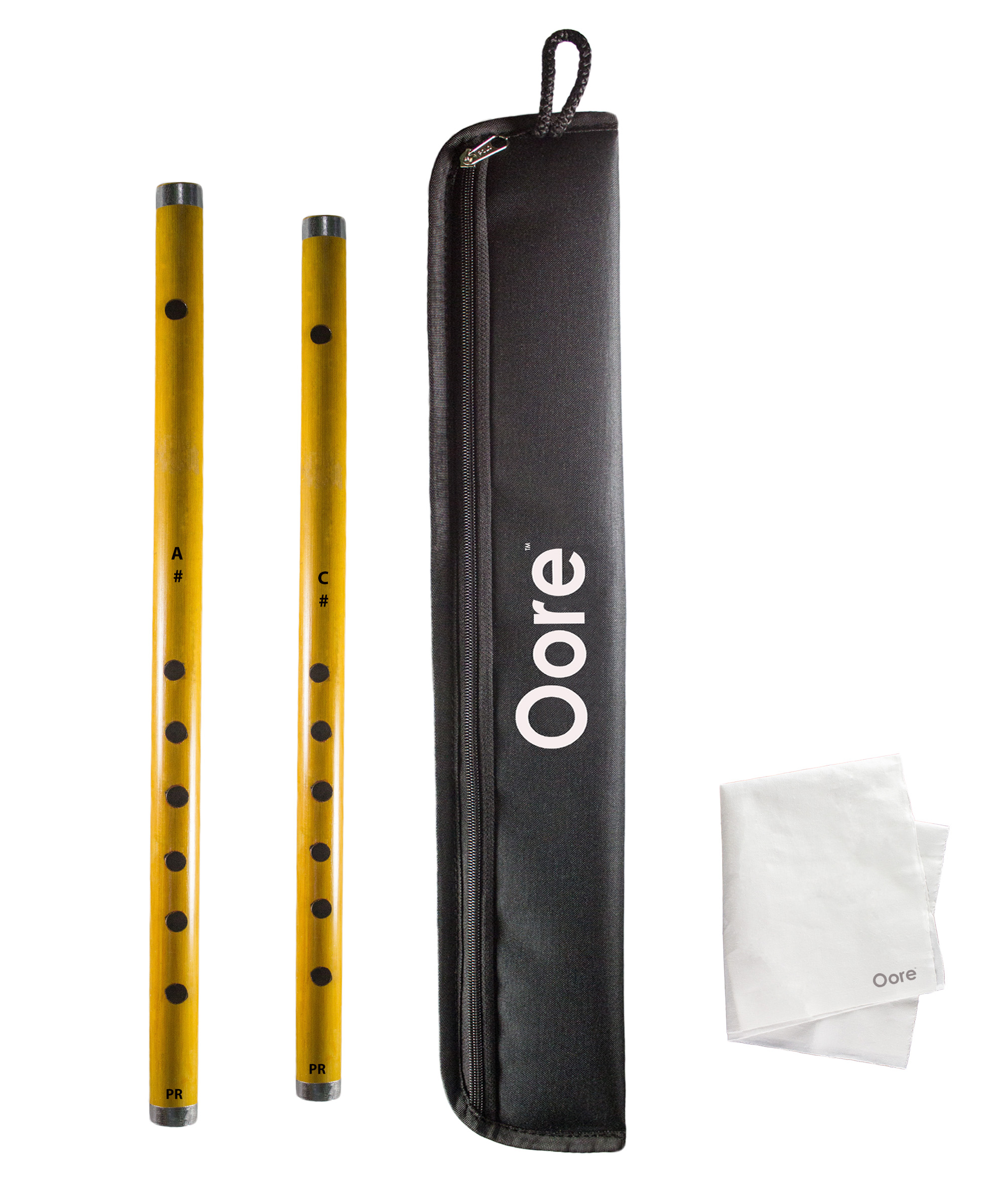 Buy Oore Professional Regular Flute Set (Sharp A / C) Bamboo Flute Online ₹2499 from ShopClues