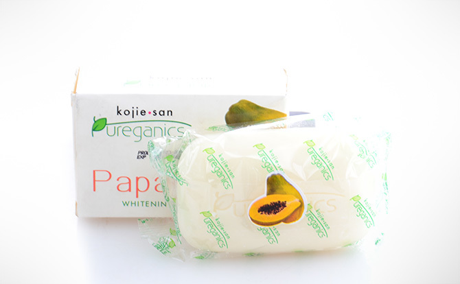 Buy Kojie San Pureganics Papaya Whitening Soap 135g Online @ ₹499 from ...