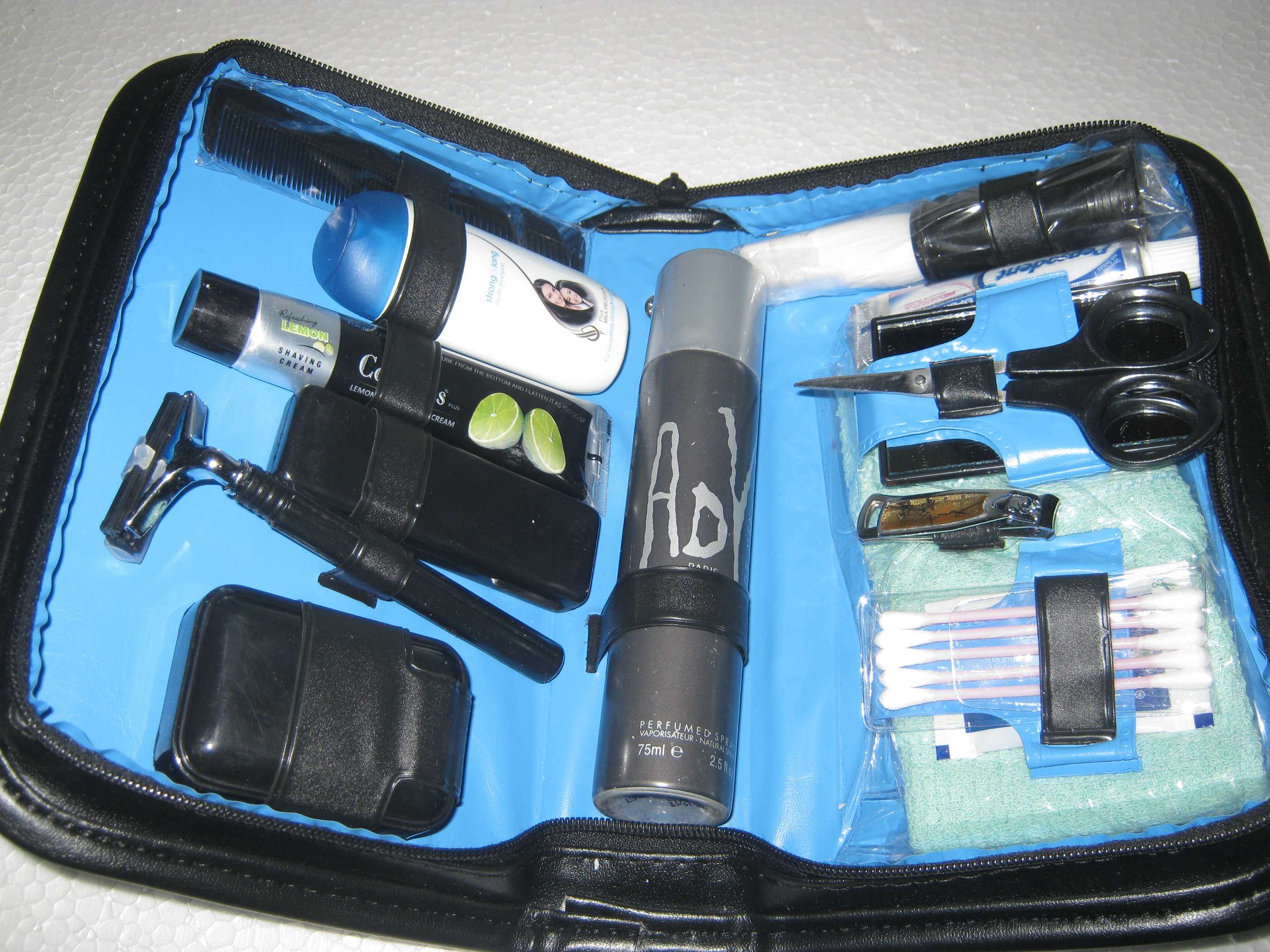 men's travel shaving kit