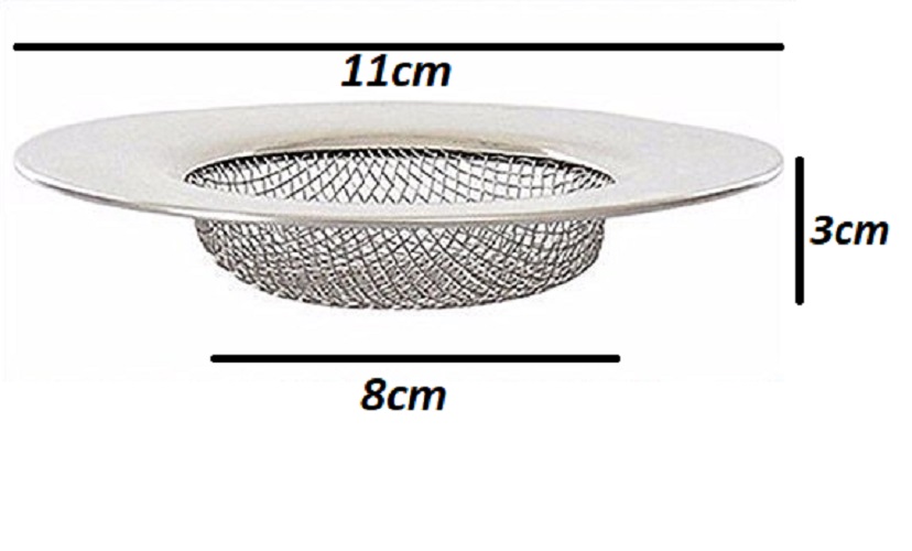 Buy Evershine Stainless Steel Sink Strainer, Wash Basin Jali ...