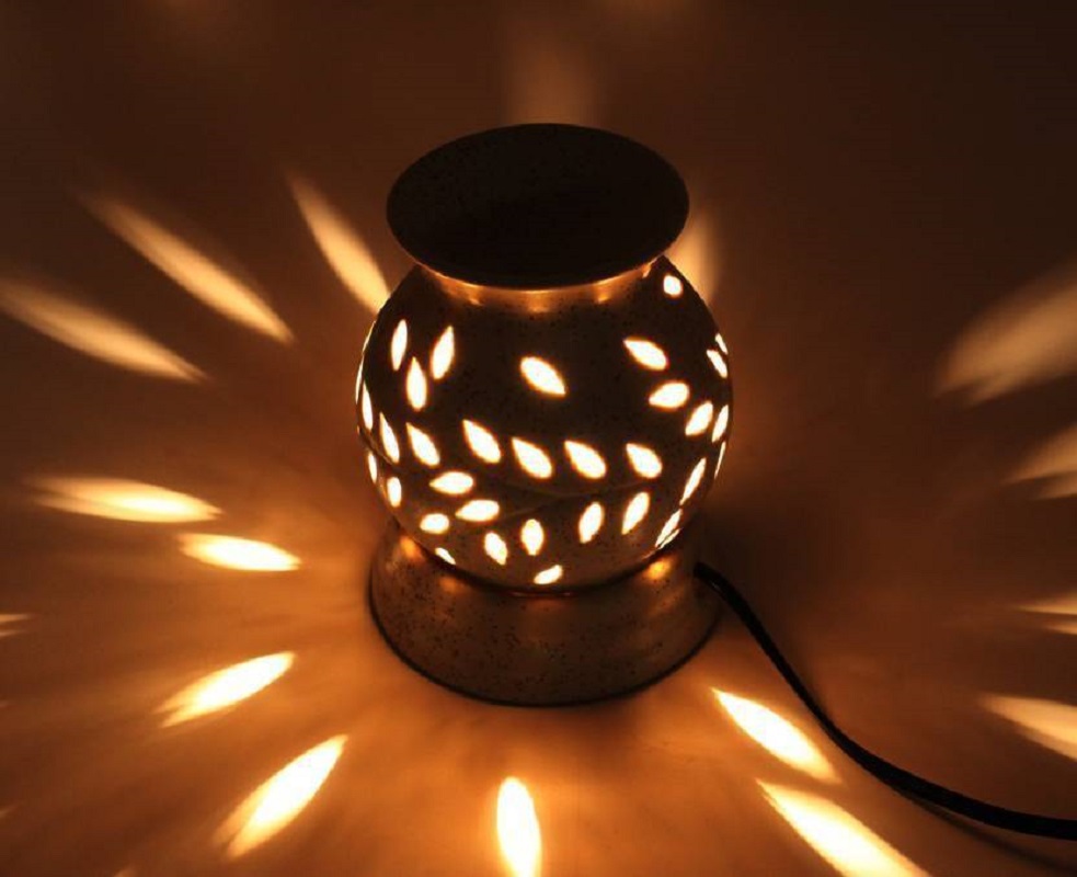 Buy Yourcull Electric Aroma burner ceramic diffuser Matki shape. Online
