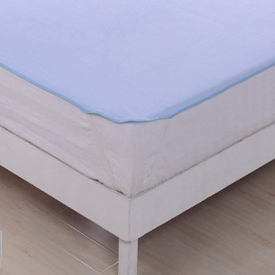 Buy Homestore Yep Synthetic Waterproof Mattress Protector Hypoallergenic Double Bed Cover Set Of