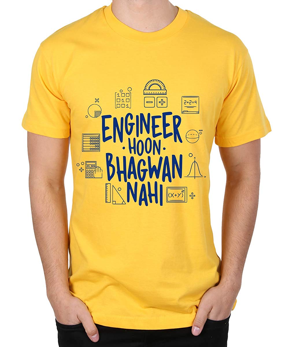 engineer hoon bhagwan nahi t shirt