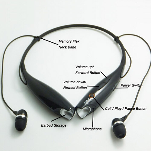 how to use neckband bluetooth headphones