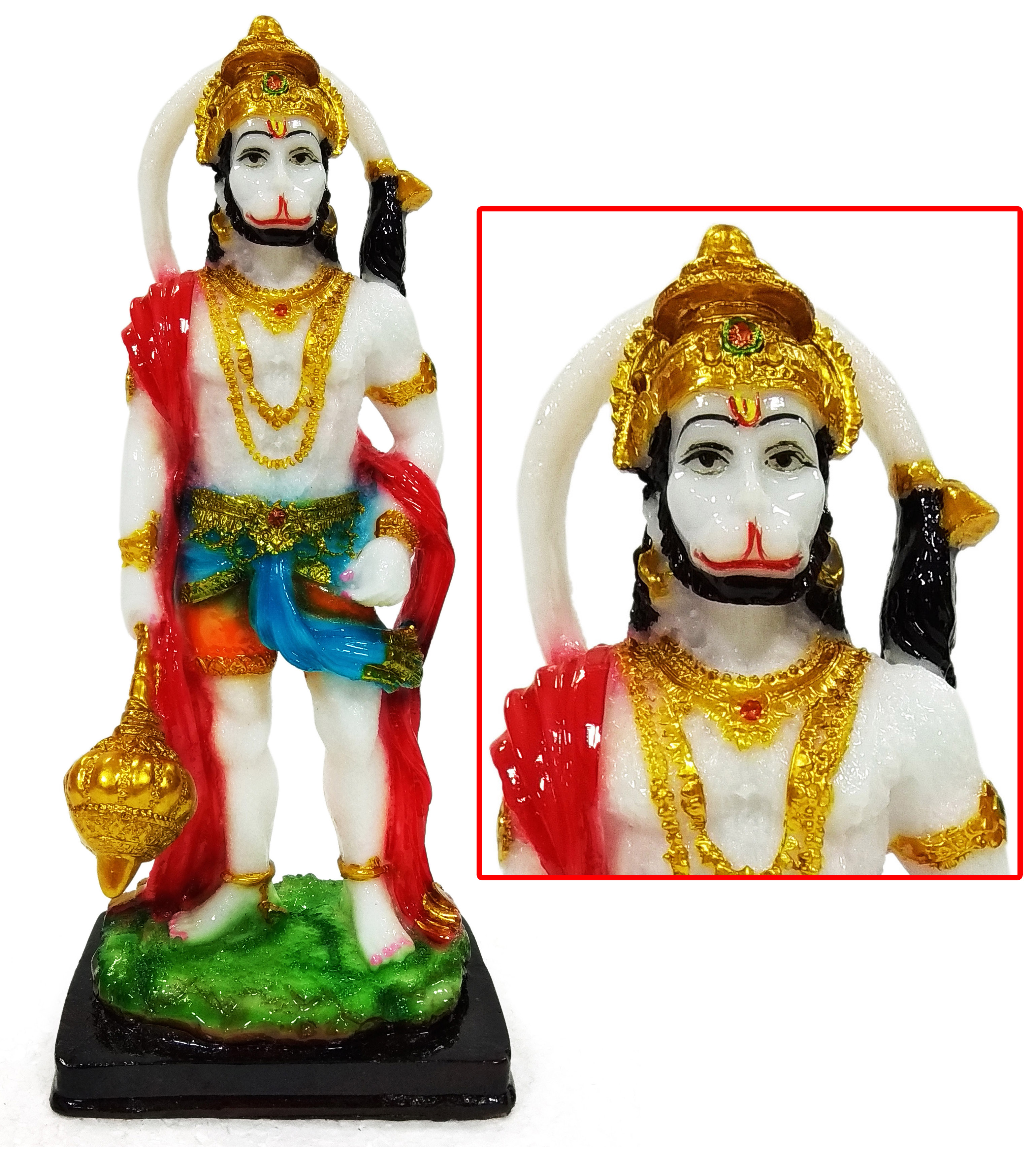 Buy Lord HANUMAN Gift Statue Idol Showpiece Sculpture Murti Bajrang ...