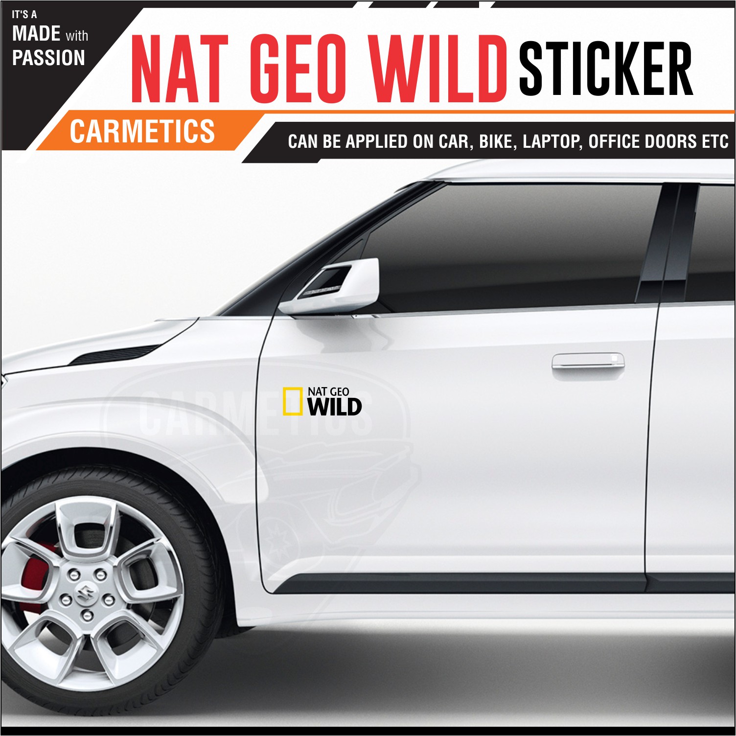 Buy Carmetics National Geographic Nat Geo sticker for Toyota Innova ...