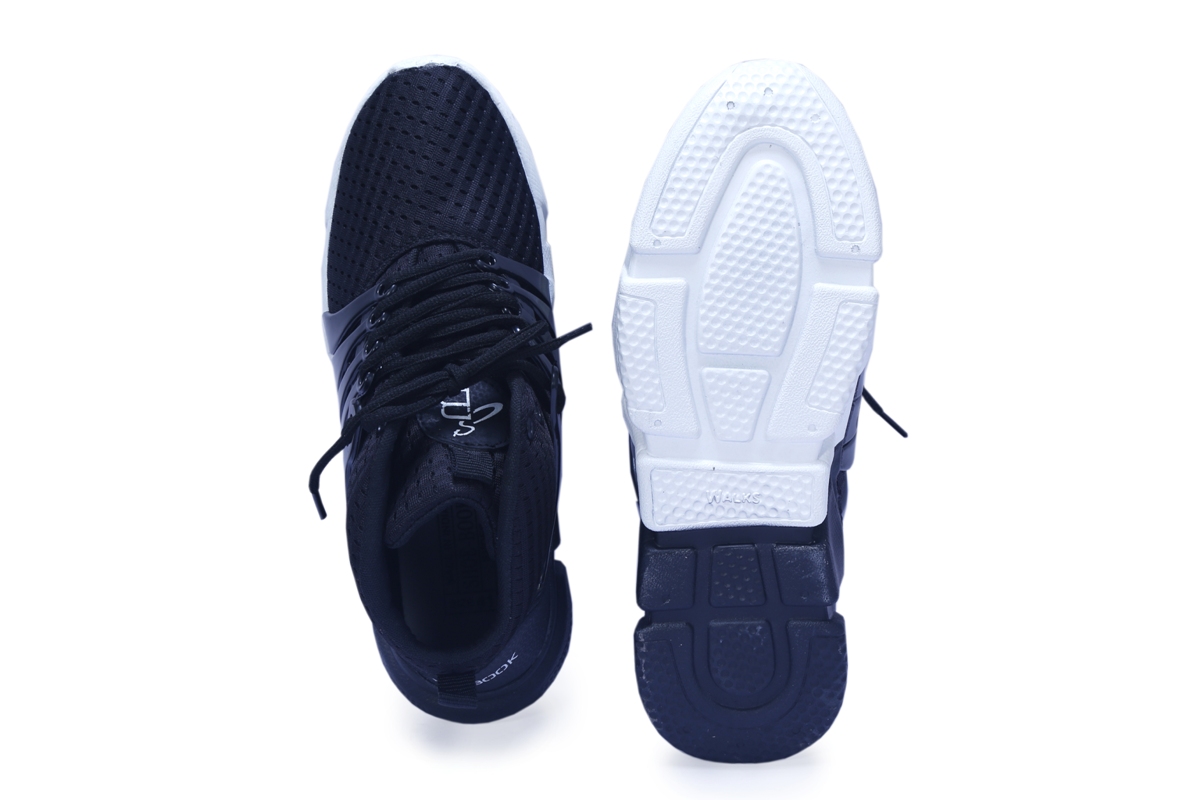 Buy Shoebook Black High Ankle Sports Shoes Online ₹699 from ShopClues
