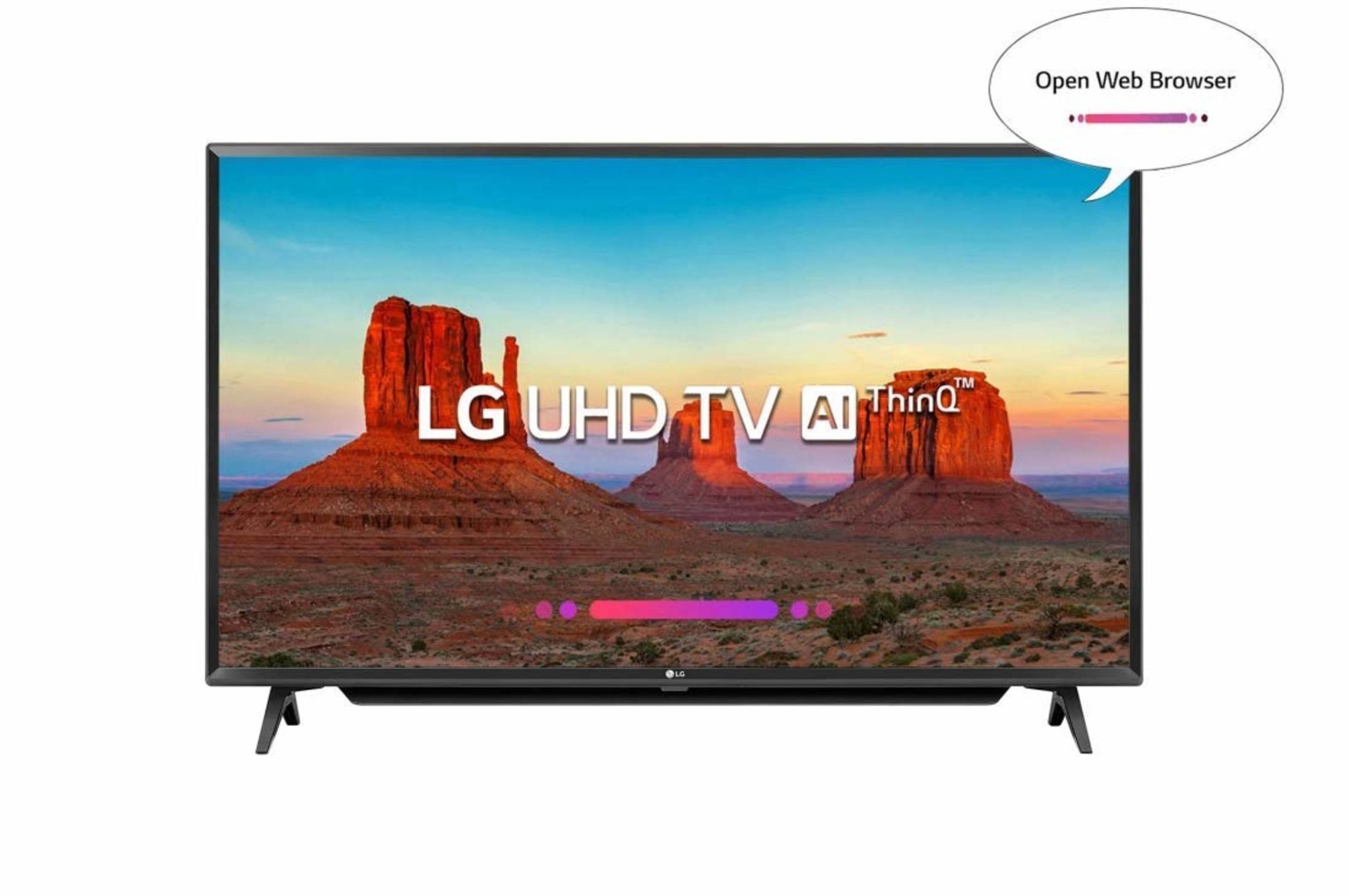 Buy Lg 109.3 Cm (43 Inches) 43uk6780pte 4k Led Smart Tv (black) Online 