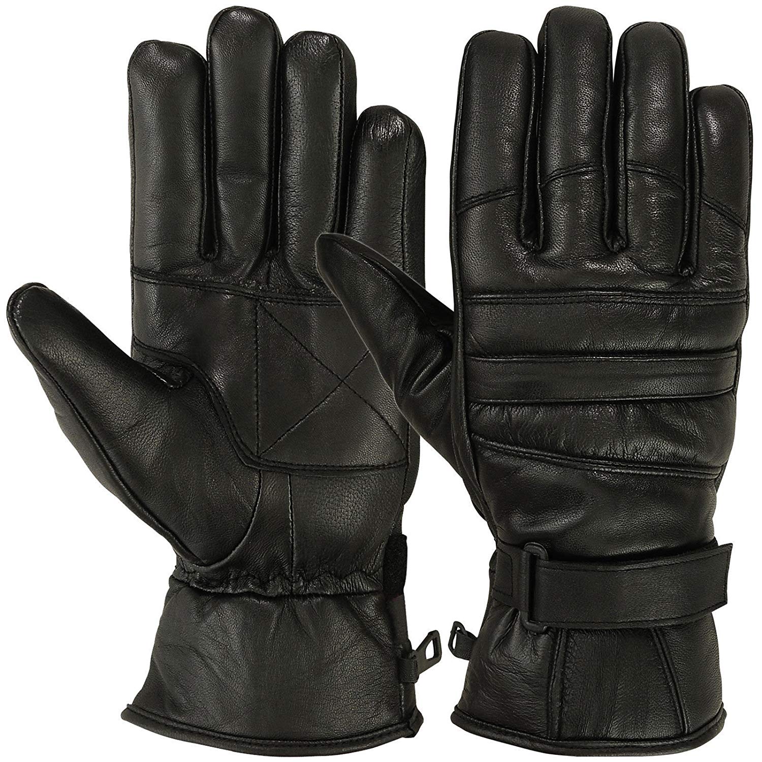 Buy GMTIN Full Finger Leather Gloves Men Winter Cycling Riding Online