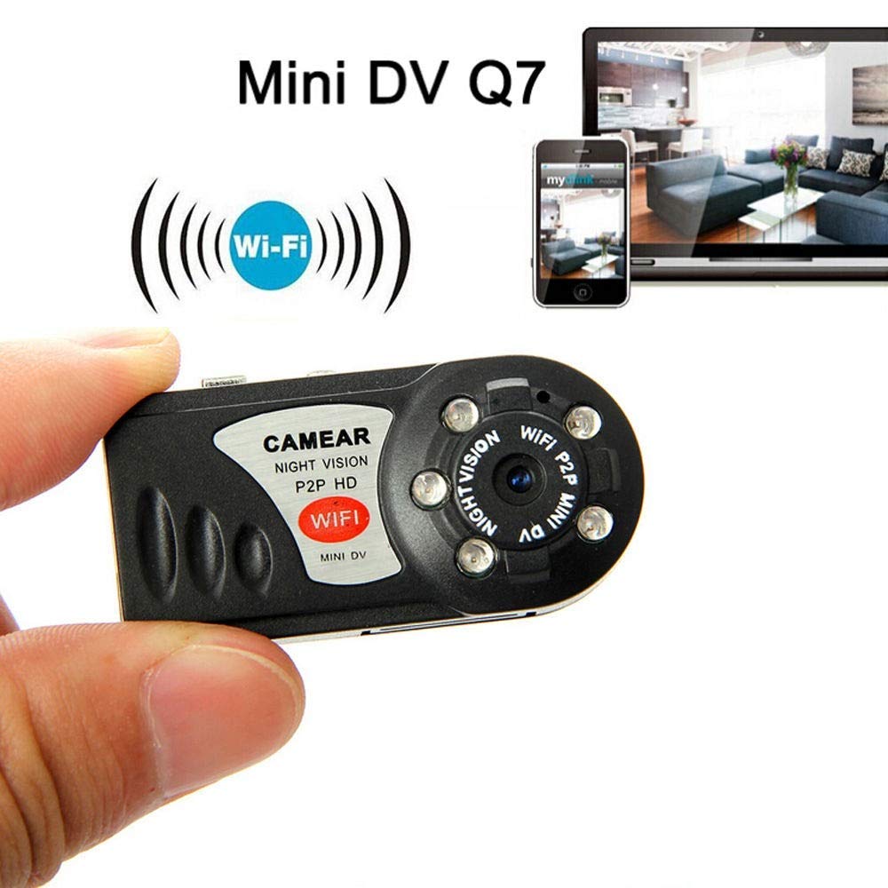 Buy iBubble P2P WiFi IP Camera Q7 Indoor/Outdoor Hidden Spy Camera with Remote Monitoring with