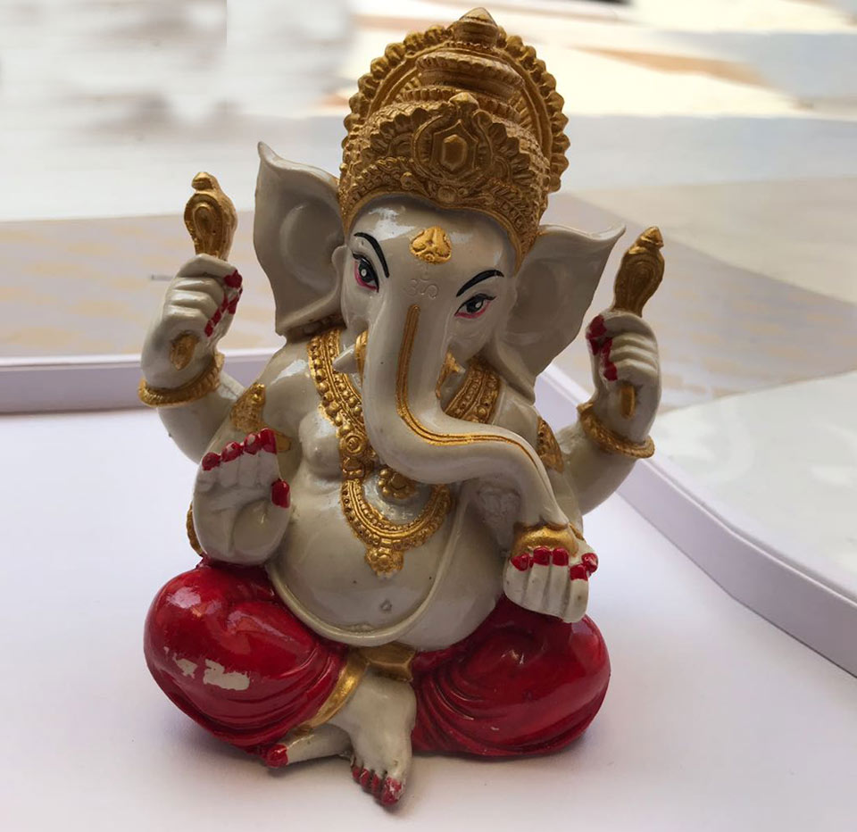 Buy Indian Ganesha Shahnai Ganesh Idol For Home Showpiece For Office ...