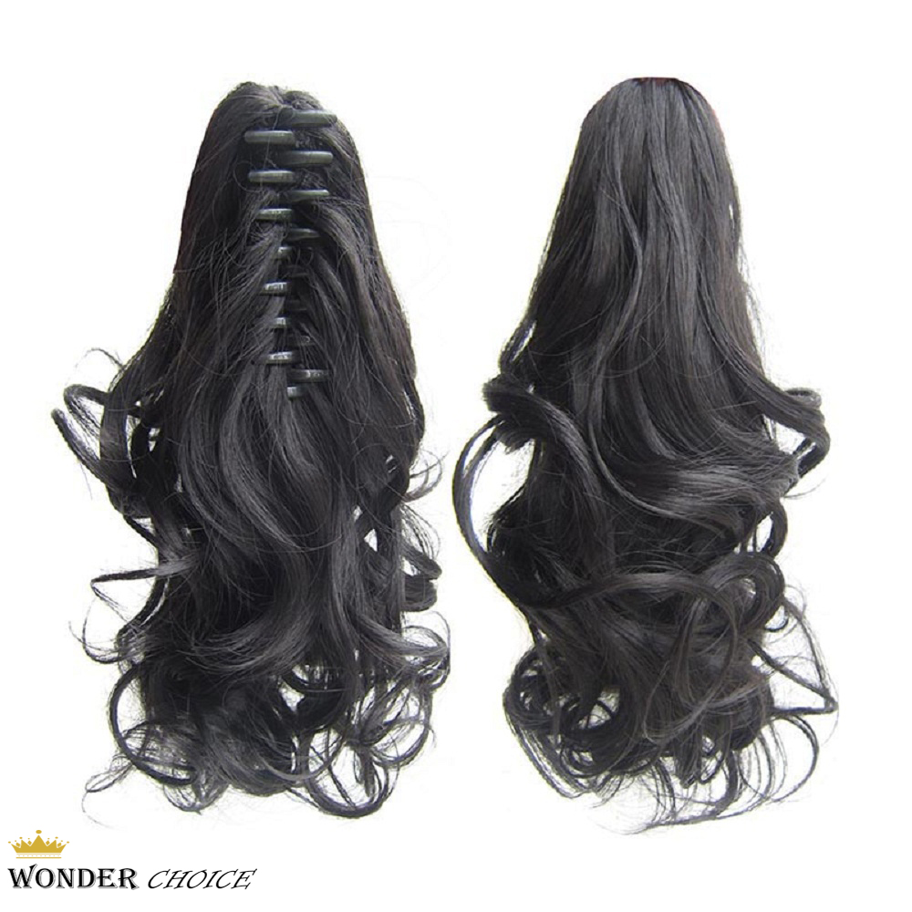 Buy Wonder Choice 2-in-1 Curly Straight Ponytail Hair Extension ...