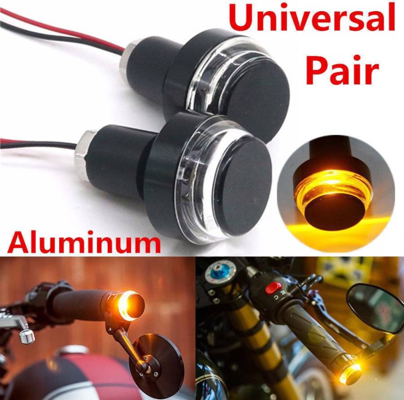 Buy Bike Turn Signal LED Handle Bar Light for Hero Splendor Plus