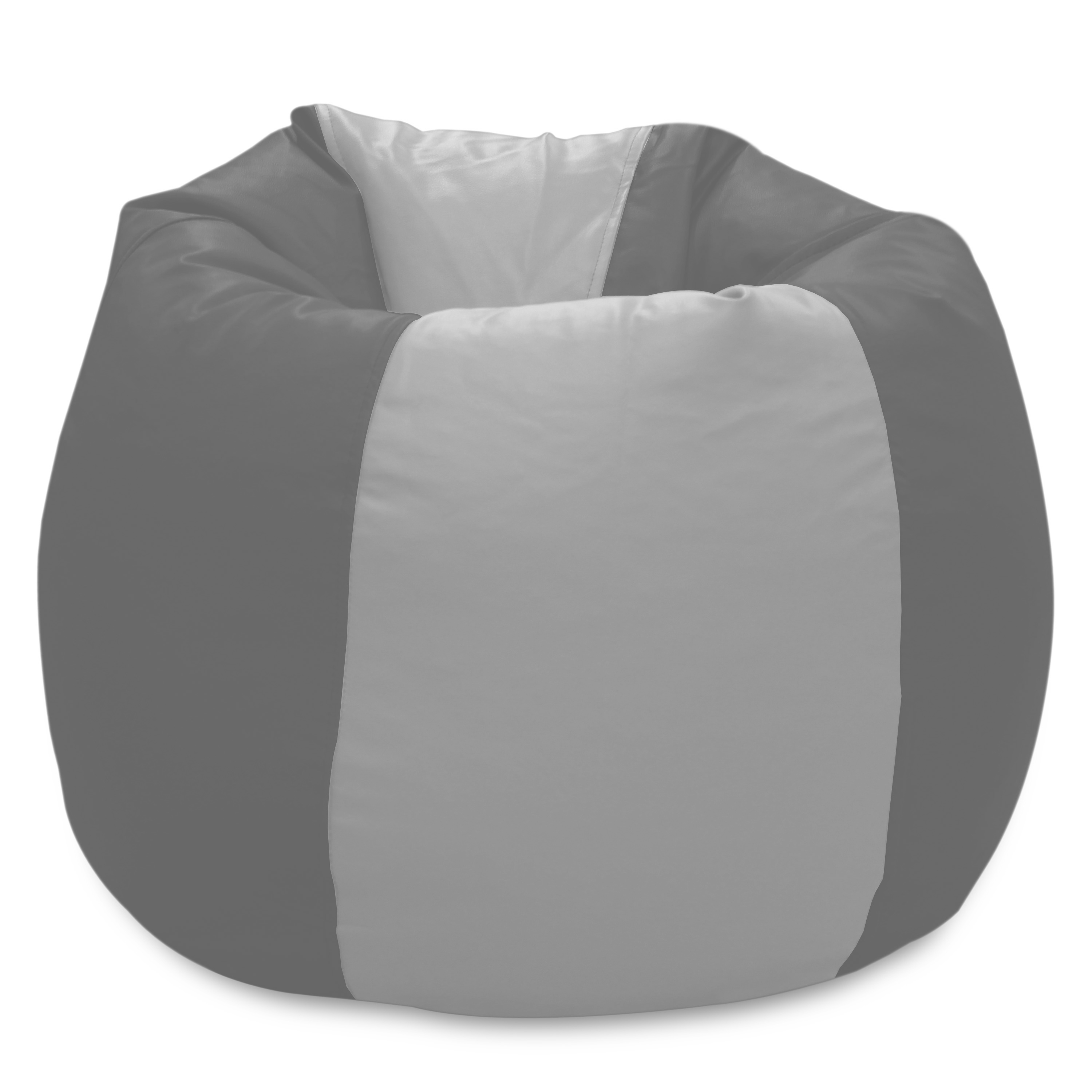 Buy StoryHome GIANT Designer Recliner Grey Bean Bag Faux Leather Bean